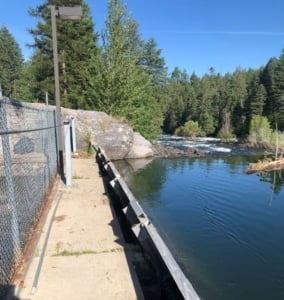 Bigfork Intake Looking Downstream